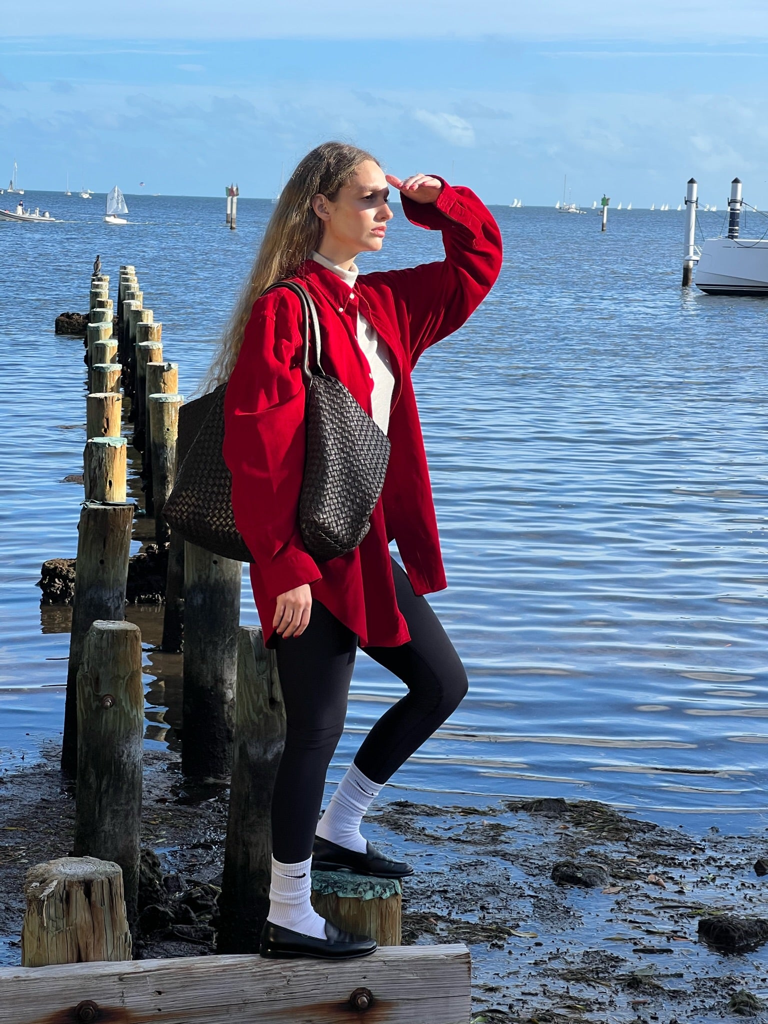 Vintage Red Ralphs Button Down