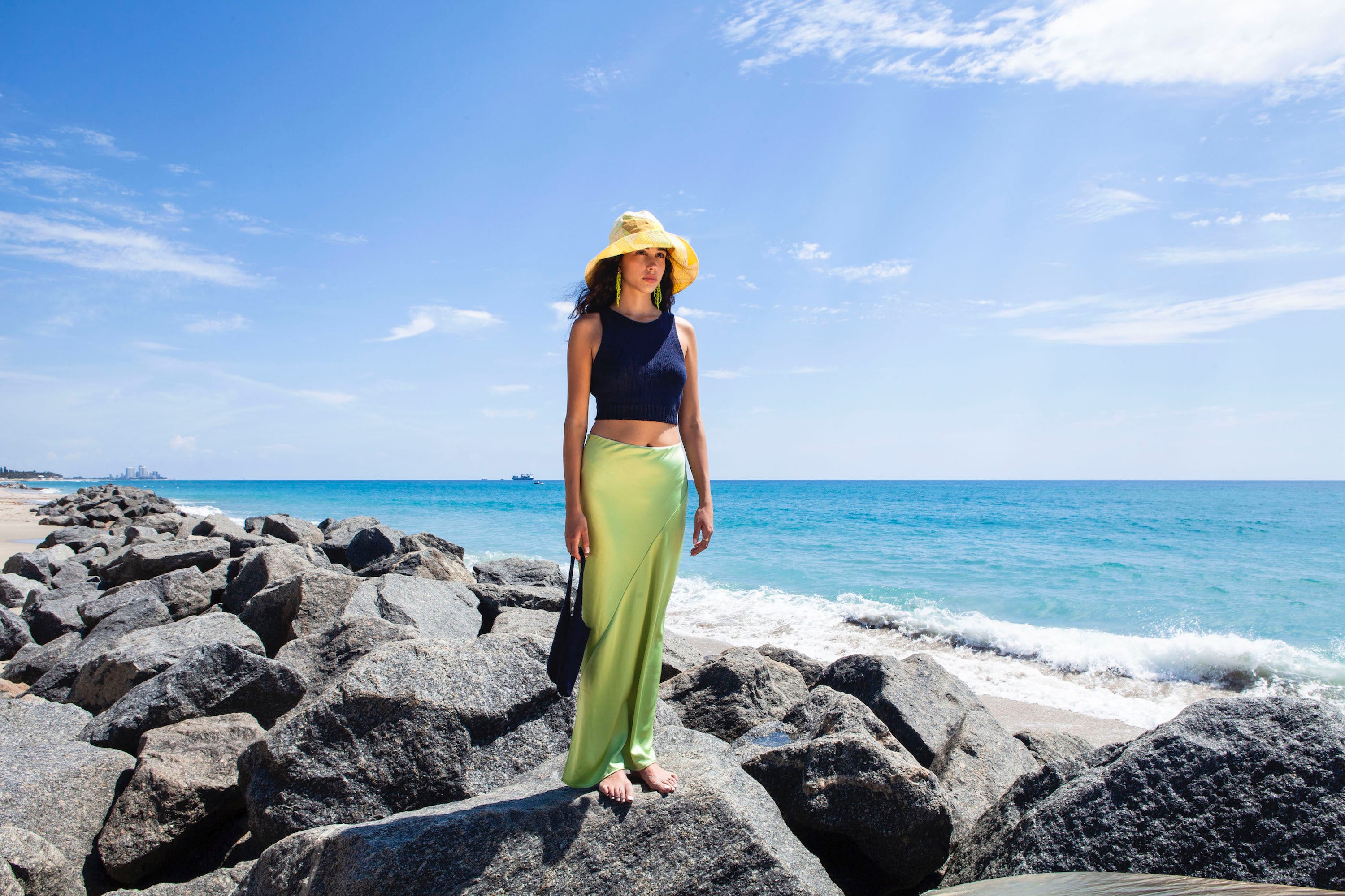 Sateen Skirt