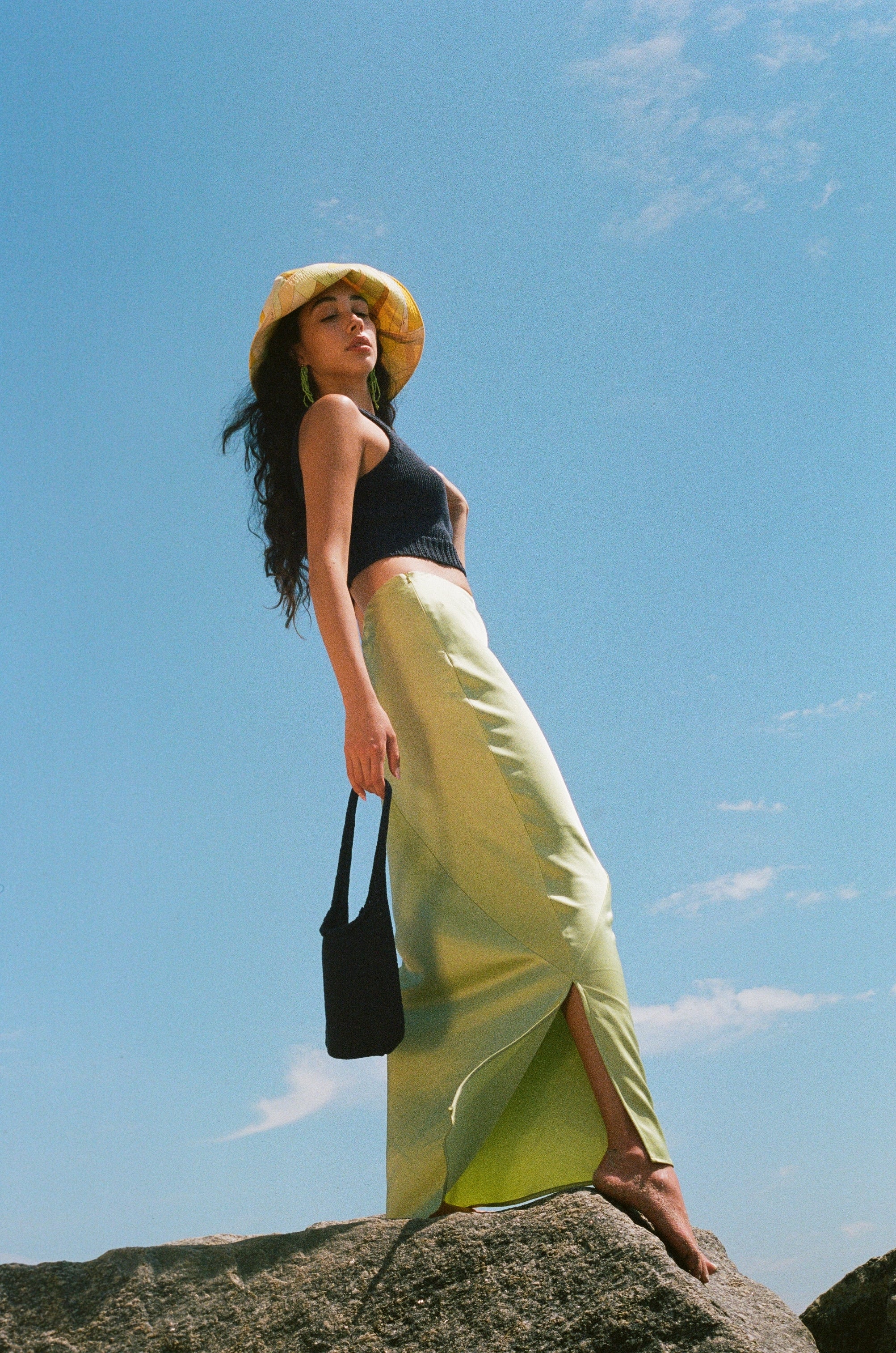 Sateen Skirt
