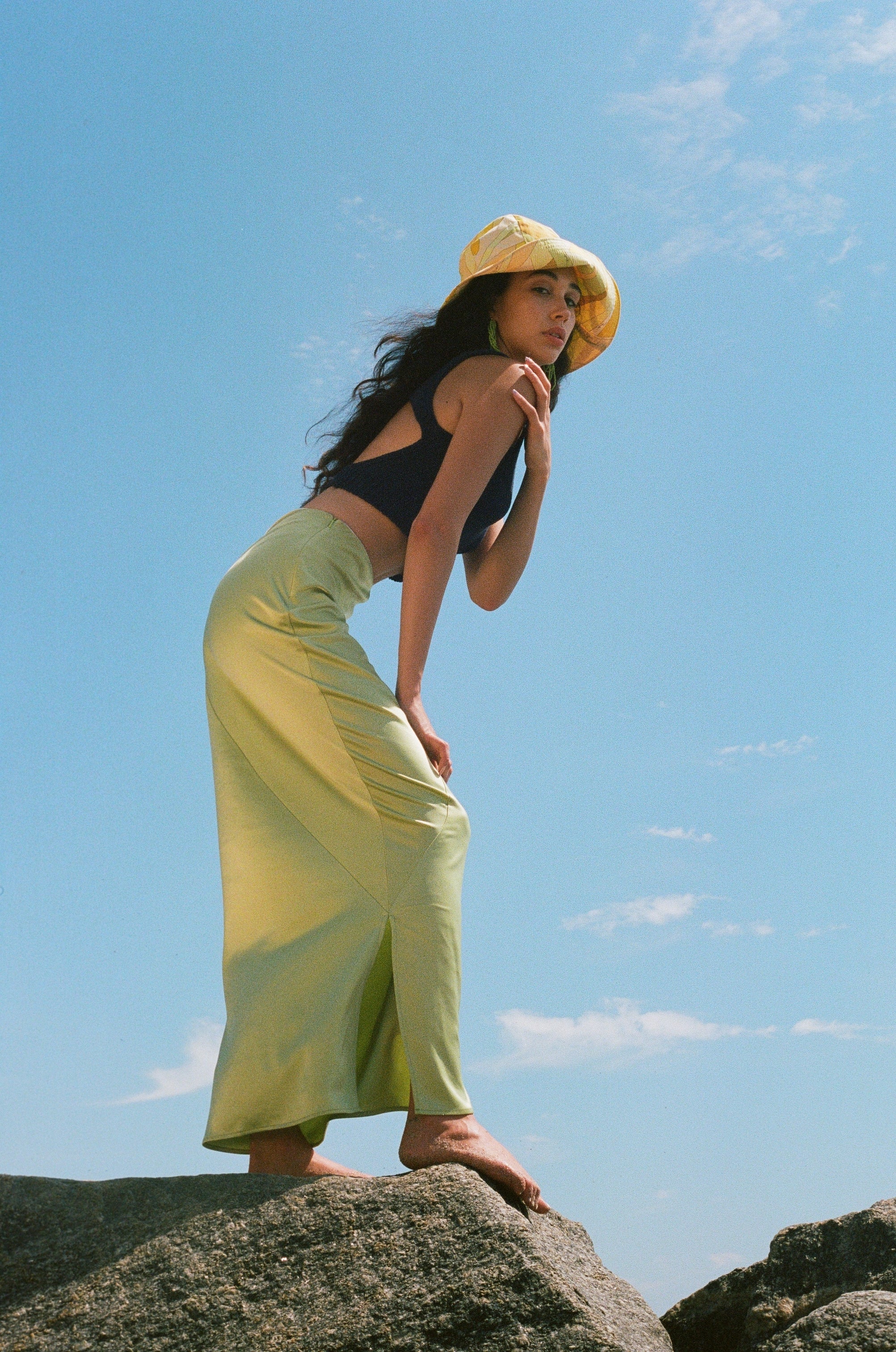 Sateen Skirt